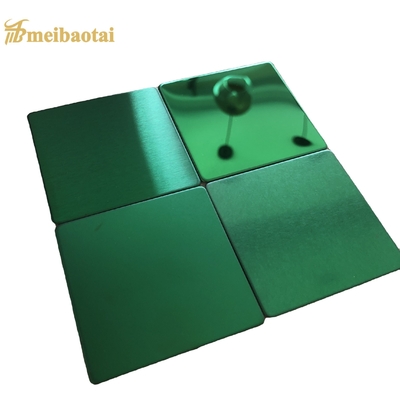 4*8ft Green Mirror SS Colour Sheet Decoration Stainless Steel Color Plate 2.0mm