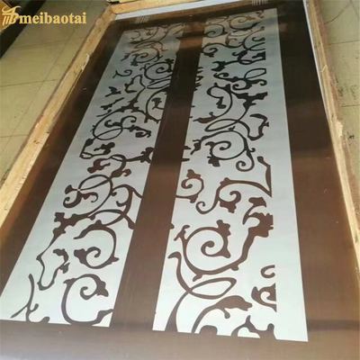201 304 Etch Finish Elevator Stainless Steel Sheet 1.5mm Thickness