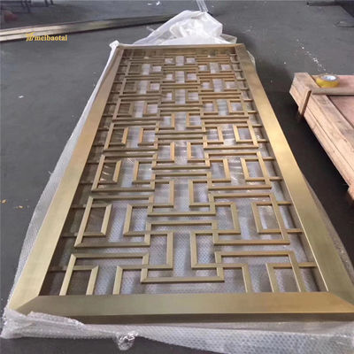 Хорошая цена 201 304 Разделитель комнаты из нержавеющей стали онлайн