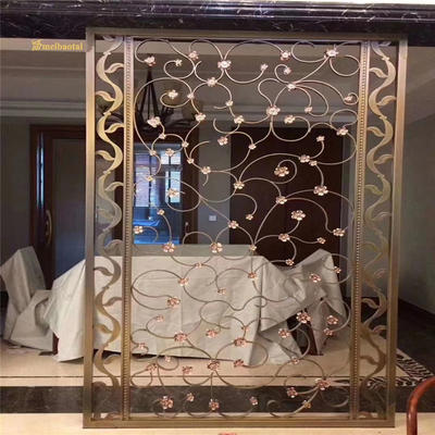 Customized Stainless Steel Room Divider Tailored To Your Project S Size And Design Requirements