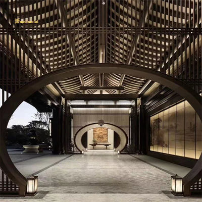 Хорошая цена Садовый экран из нержавеющей стали разделитель комнаты декоративный партитон онлайн