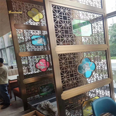 Hotel Restaurant Engineering Stainless Steel Partition