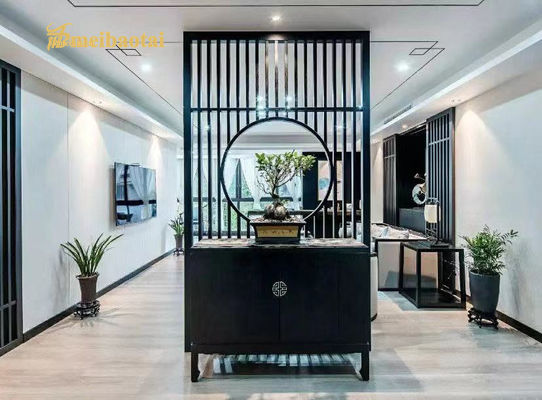 Хорошая цена Черный современный дизайн нержавеющей стали экран добавляет тон и изысканность в любое пространство онлайн