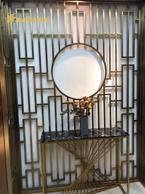 304 MBT Stainless Steel Room Divider Slit Edge For Kitchen Decoration