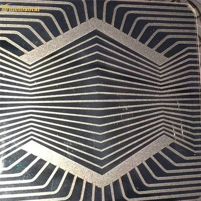 Хорошая цена Черный вытравленный стандарт GB ног размера 4X8 4X10 листа нержавеющей стали онлайн