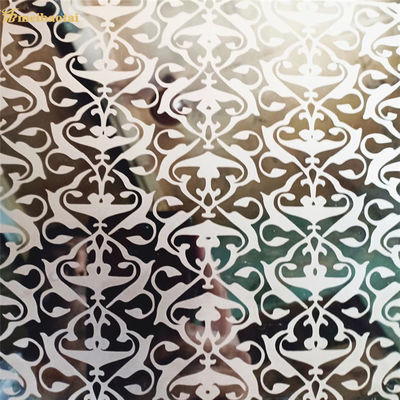 Хорошая цена Вытравленная зеркалом плита SS толщины листа нержавеющей стали 0.55mm декоративная онлайн