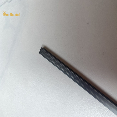 Decorative Stainless Steel Tile Trim 201 304 Hairline Finish 35mm Height