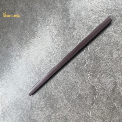 Decorative Stainless Steel Tile Trim 201 304 Hairline Finish 35mm Height