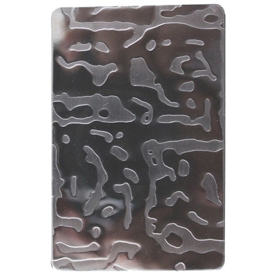 4x8 Various Pattern Embossed Stainless Steel Sheet Flat Shape