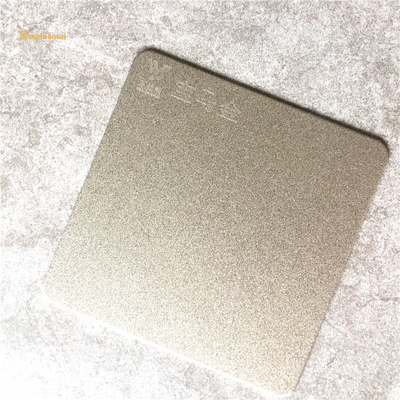 Galaxy Star Color Finished Decorative Stainless Steel Sheet Mill Edge 3048mm Length