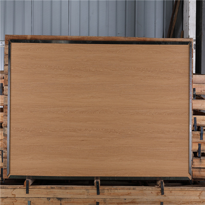 Imitation Wood Grain Laminate Stainless Steel Sheet Door Decoration 4X8FT